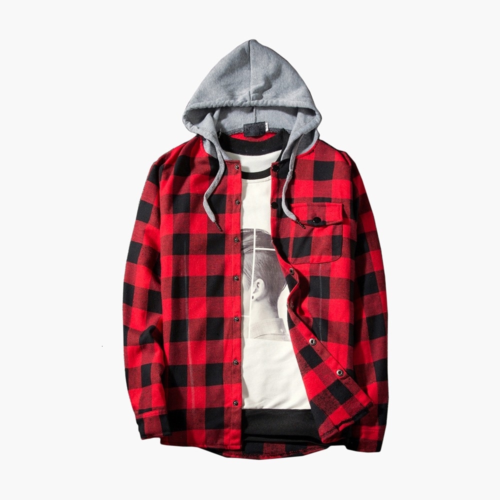 vetement femme 2019 hoodies Tracksuit Men's Autumn Casual Plaid Shirts Long Sleeve Pullover Shirt Top Hooded Blouse Sportswear V191019, Black
vetement femme 2019 hoodies Tracksuit Men's Autumn Casual Plaid Shirts Long Sleeve Pullover Shirt Top Hooded Blouse Sportswear V191019, Black