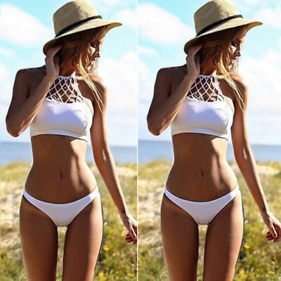 Sexy Women Solid Halter Knit net Bandage Swimwear Bikini Set Push-Up Padded Swimsuit Bathing Beachwear
Sexy Women Solid Halter Knit net Bandage Swimwear Bikini Set Push-Up Padded Swimsuit Bathing Beachwear