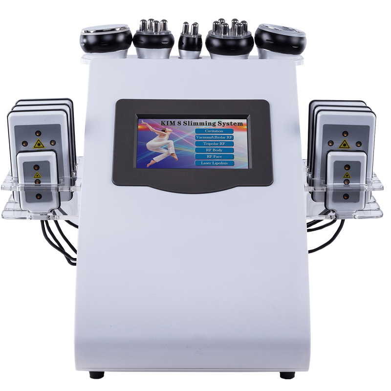 6 in 1 ultrasonic cavitation lipolaser RF vacuum slimming machine body sculpture skin tighten salon beauty machine
6 in 1 ultrasonic cavitation lipolaser RF vacuum slimming machine body sculpture skin tighten salon beauty machine