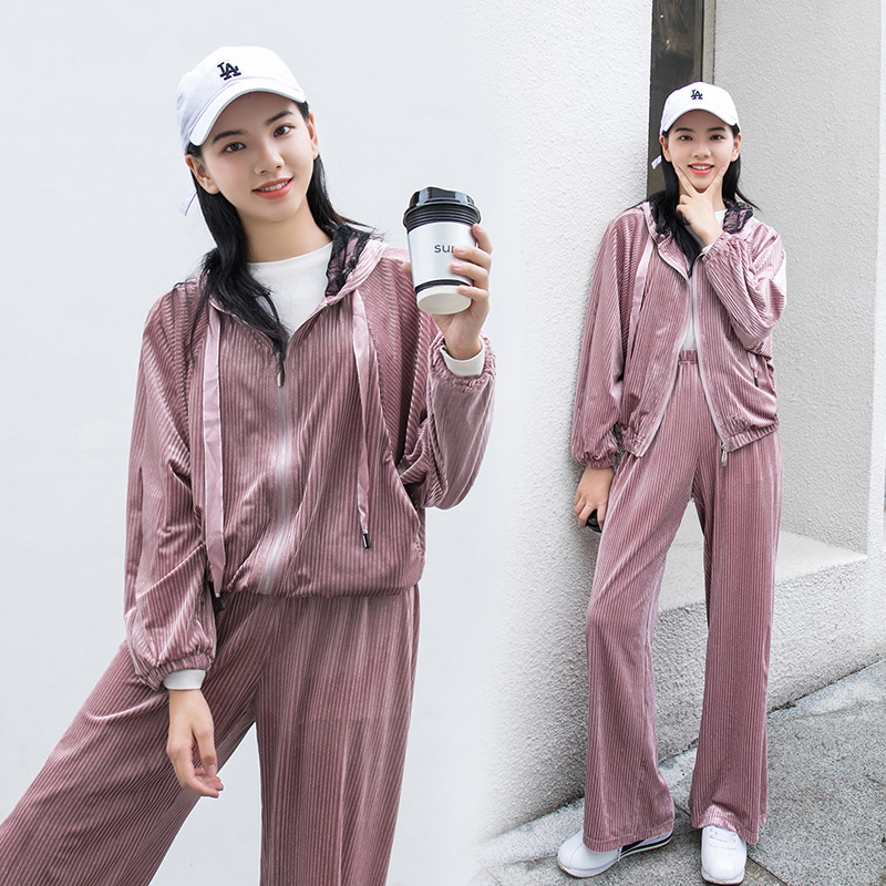 spring women sportswear tracksuit loose hooded jacket sweatshirt+pant running jogger fitness gym workout casual set sport suit, Black
spring women sportswear tracksuit loose hooded jacket sweatshirt+pant running jogger fitness gym workout casual set sport suit, Black
