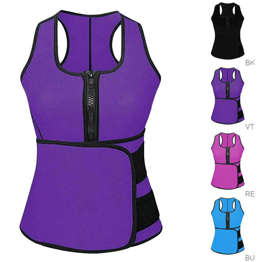 Women Lady Neoprene Corset Waist Trainer Vest Tank Workout Slimming Shapewear Sweat Belly Belt Body Shaper for Women Plus Size M L XL XXL, Black
Women Lady Neoprene Corset Waist Trainer Vest Tank Workout Slimming Shapewear Sweat Belly Belt Body Shaper for Women Plus Size M L XL XXL, Black