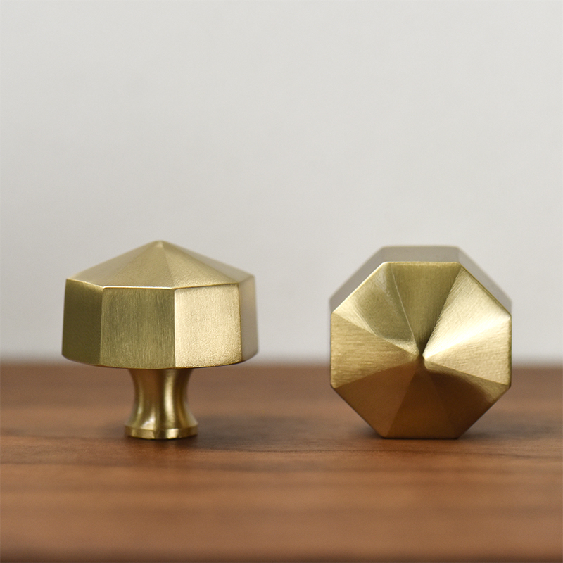 Retro style solid simple drawer knob furniture cabinet handle hardware wardrobe shoe door single hole closet cone pull