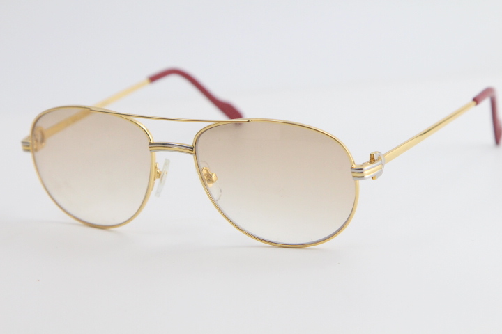 Fashionable High Quality Metal Frame Pilots Glasses - Classic Style in Gold and Silver Colors