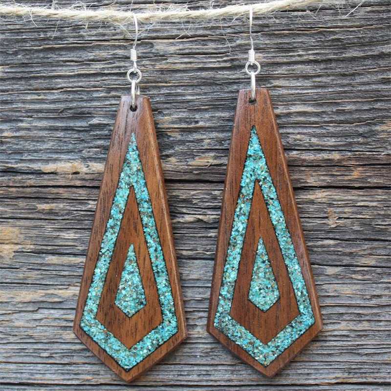 Stud Women Earrings Set Classic Rhombus Geometry Wood Pendant Earring Creative Birthday Gift Female Jewelry
Stud Women Earrings Set Classic Rhombus Geometry Wood Pendant Earring Creative Birthday Gift Female Jewelry