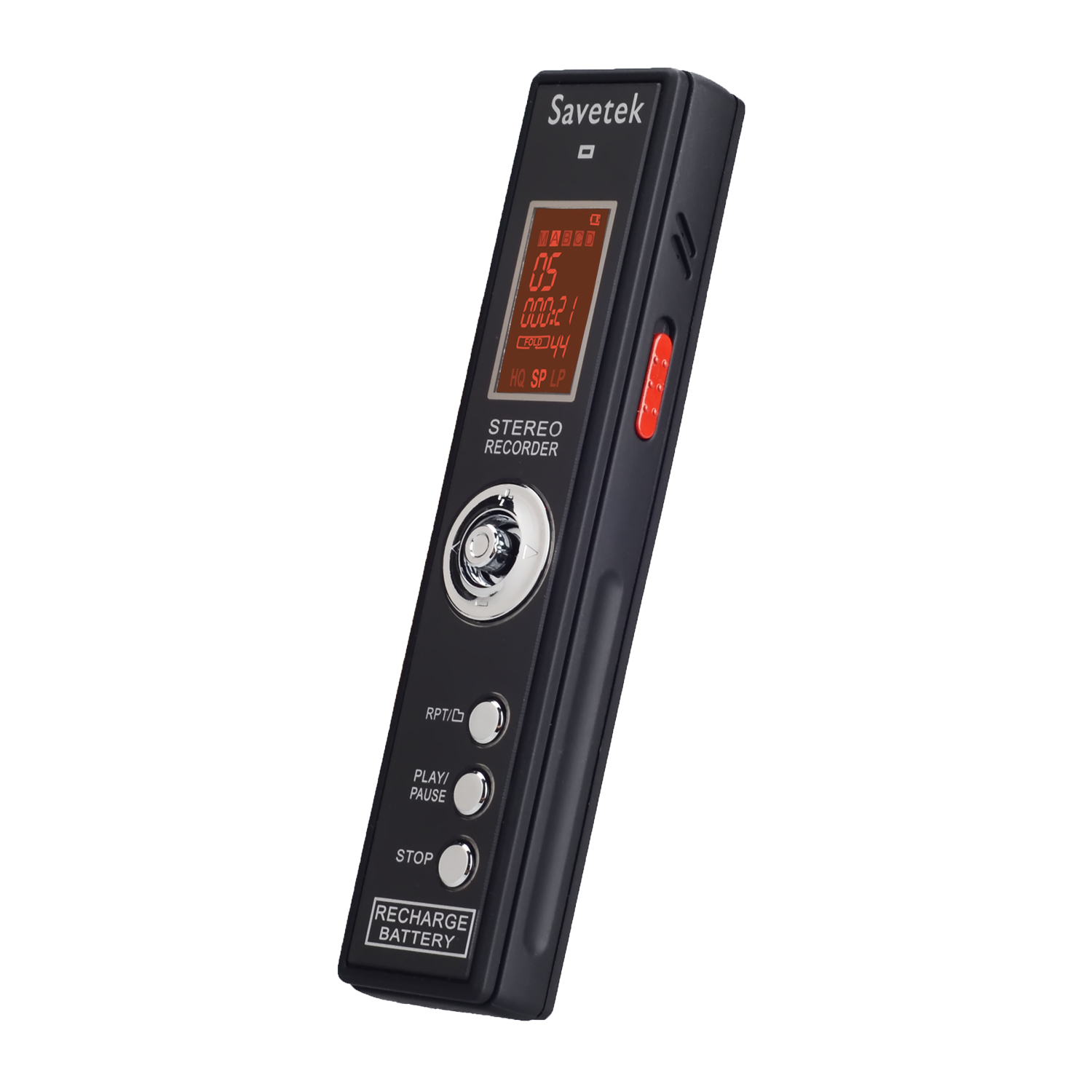 Savetek USB Pen 8GB Rechargeable Voice Activated Digital Audio Voice Recorder Mp3 Player Recording 384Kbps Built in Speaker
Savetek USB Pen 8GB Rechargeable Voice Activated Digital Audio Voice Recorder Mp3 Player Recording 384Kbps Built in Speaker