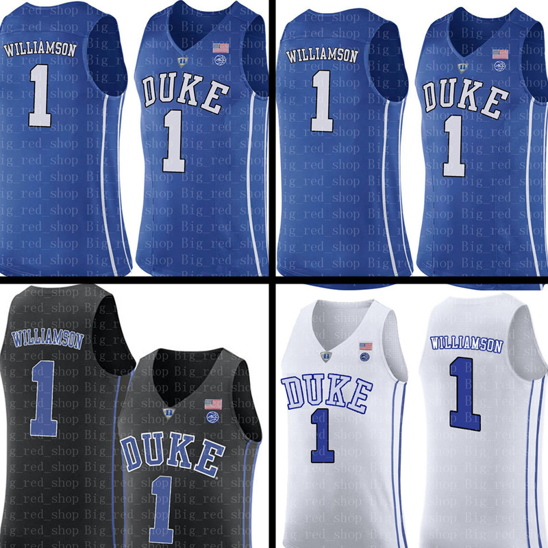 NCAA 1 Zion Williamson College Duke Blue Devils Jersey University 2 Cameron Reddish 5 RJ Barrett Basketball Jerseys Embroidery Logos S-XXL
NCAA 1 Zion Williamson College Duke Blue Devils Jersey University 2 Cameron Reddish 5 RJ Barrett Basketball Jerseys Embroidery Logos S-XXL