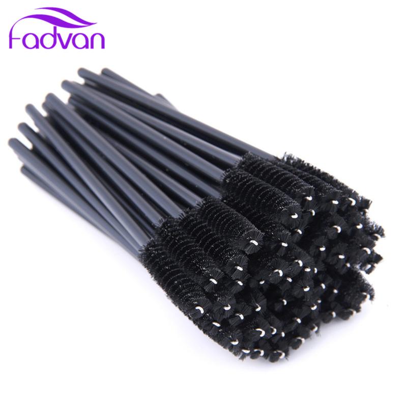 Six Colors Disposable Mascara Wands Mini Lashes Brushes Mascara Applicator Micro Spoolie Brushes For Eye Lash