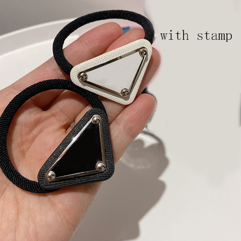 Women Letter Elastic Hair Band Triangle Letter Hair Rubber Band Pony Tail Holder with Stamp Fashion Hair Accessories от DHgate WW