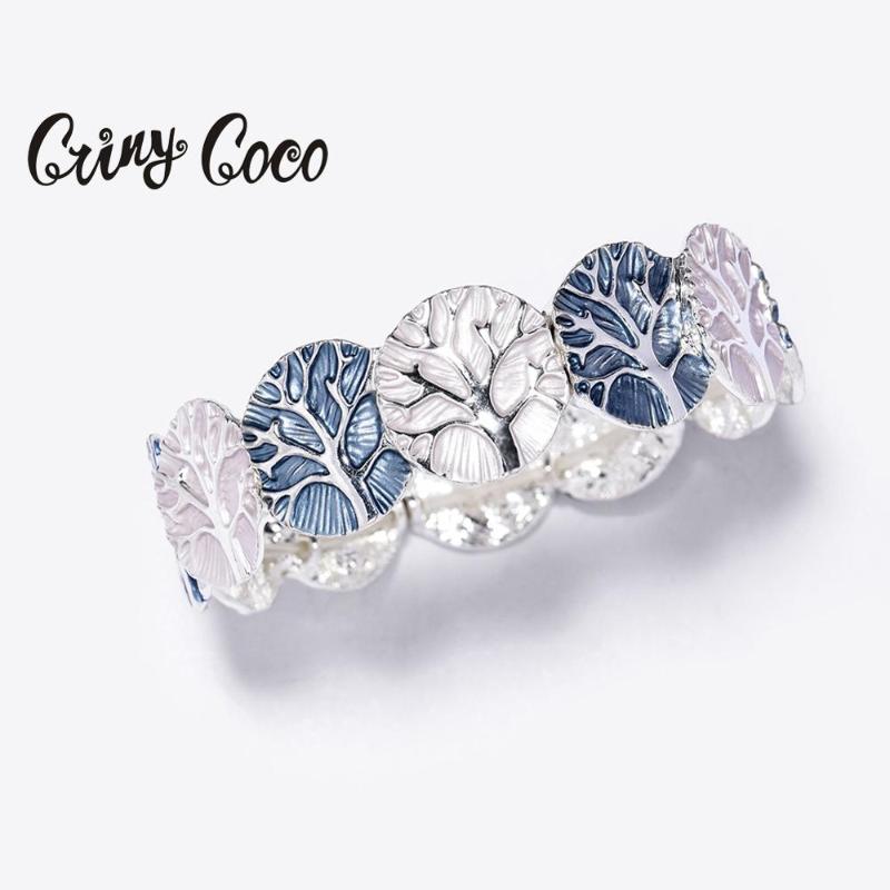 Cring Coco Trendy Tree of Life Shape Bracelet for Woman Women's Alloy Metal Boho Bracelets & Bangles Accessories Mujer Jewelry
Cring Coco Trendy Tree of Life Shape Bracelet for Woman Women's Alloy Metal Boho Bracelets & Bangles Accessories Mujer Jewelry