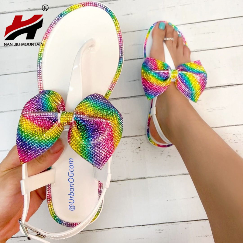 NAN JIU MOUNTAIN 2020 Women's Summer Slippers Outdoor Flat Sandals Beach Shoes Toe Rhinestone Candy Color Plus Size 37-41, Black
NAN JIU MOUNTAIN 2020 Women's Summer Slippers Outdoor Flat Sandals Beach Shoes Toe Rhinestone Candy Color Plus Size 37-41, Black