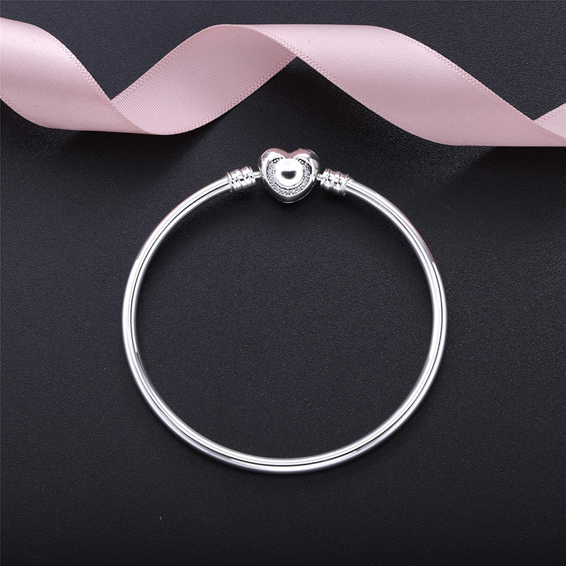 Other Bracelets Real 925 Sterling Silver Shining Love Crown Clasp Bracelet Fit European Charm Women Jewelry
Other Bracelets Real 925 Sterling Silver Shining Love Crown Clasp Bracelet Fit European Charm Women Jewelry