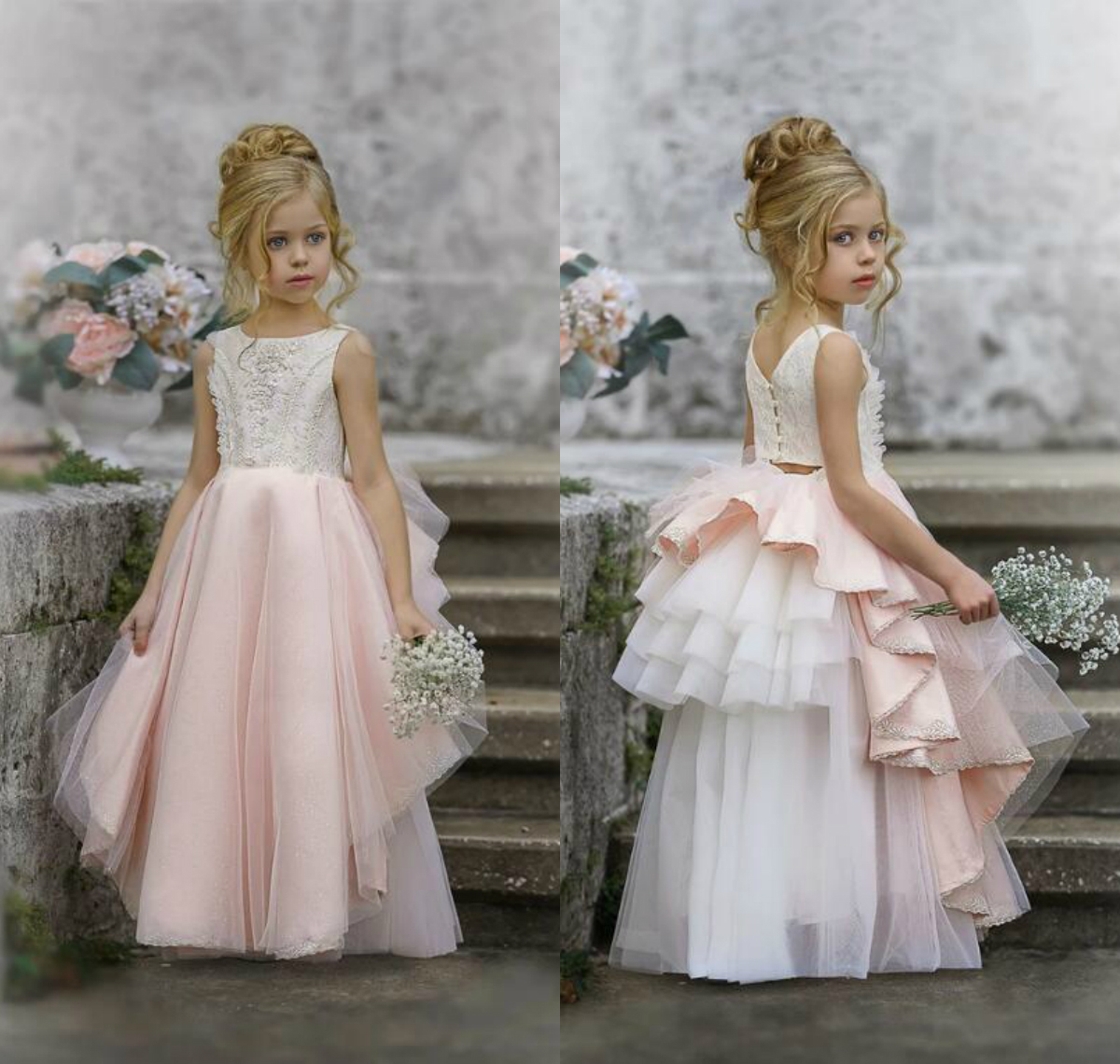 Lovely 2020 Flower Girls Dresses Multilayer A Line Baby Pink Girls Wear For Wedding Pearls Sleeveless Rhinestone Girls Party Dress, Light yellow
Lovely 2020 Flower Girls Dresses Multilayer A Line Baby Pink Girls Wear For Wedding Pearls Sleeveless Rhinestone Girls Party Dress, Light yellow