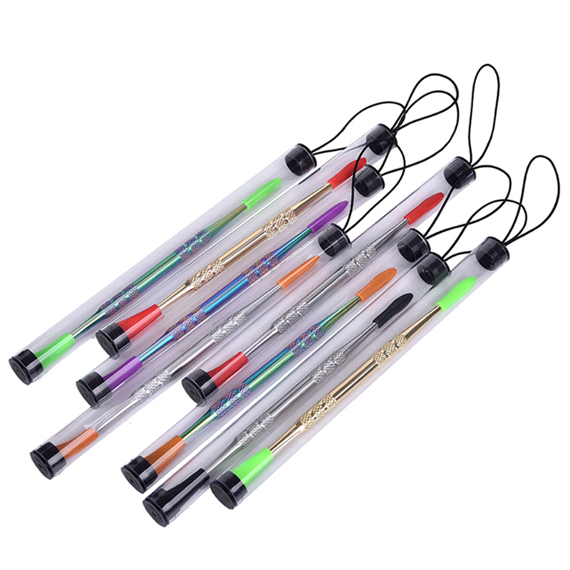 E-Cig Accessories Dab Tool Dry Herb Vaporizer Colorful Wax Tool Dabber C Wax Atomizer Pick Tool for Wax Container Vapor Pen Kit
E-Cig Accessories Dab Tool Dry Herb Vaporizer Colorful Wax Tool Dabber C Wax Atomizer Pick Tool for Wax Container Vapor Pen Kit