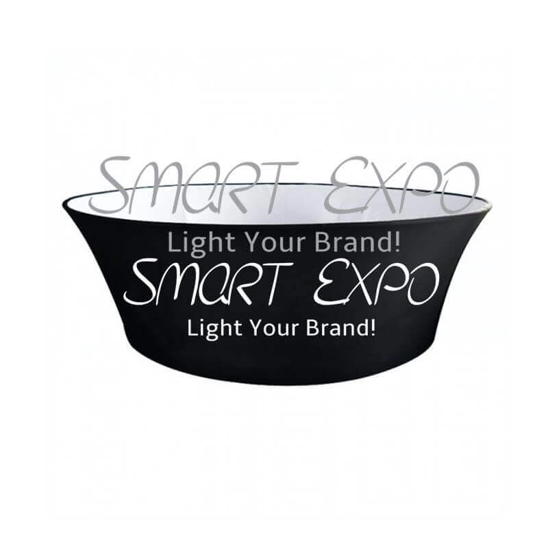 Dia14ft*Dia12ft*4ft (H) Funnel Style Hanging Exhibition Banner with Strong Aluminum Frame Tension Fabric Print Graphic Portable Bag
Dia14ft*Dia12ft*4ft (H) Funnel Style Hanging Exhibition Banner with Strong Aluminum Frame Tension Fabric Print Graphic Portable Bag