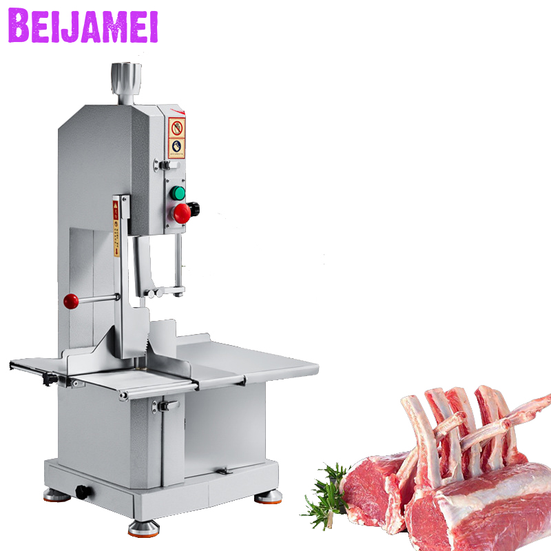 BEIJAMEI 1500W Bone Sawing Machine Grinder Commercial Bone Cutting Machines Frozen Meat Cutter for Cut Ribs/Fish/Meat/Beef
BEIJAMEI 1500W Bone Sawing Machine Grinder Commercial Bone Cutting Machines Frozen Meat Cutter for Cut Ribs/Fish/Meat/Beef