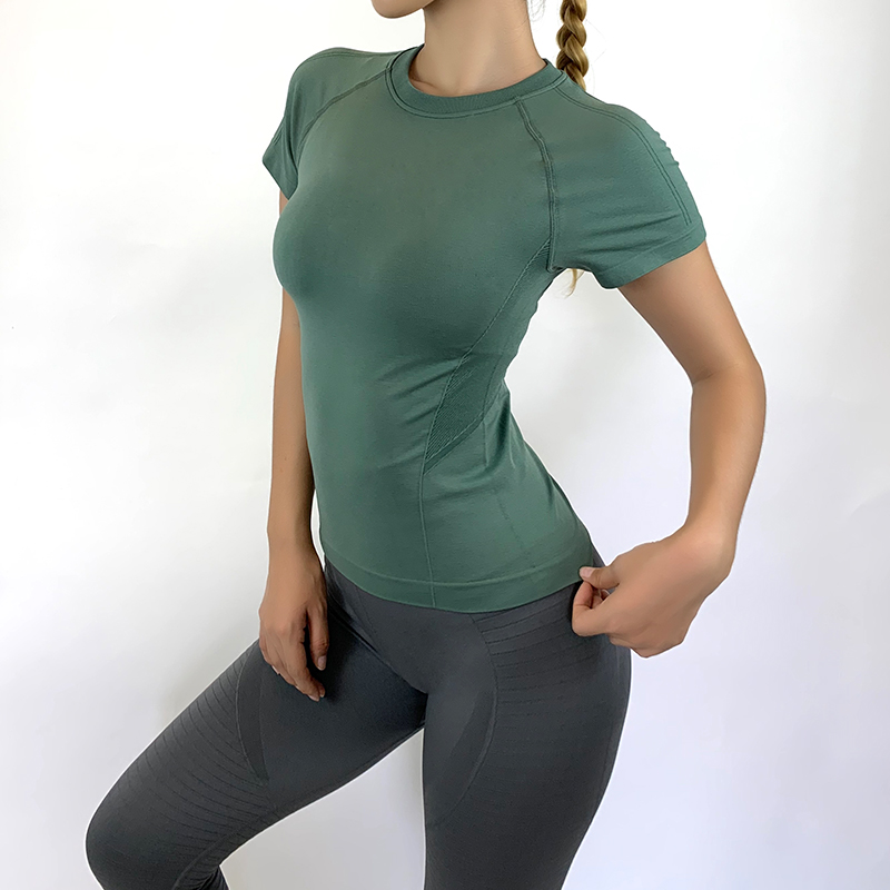 Women' SportsYoga Top Training Yoga Clothes Short-sleeved Shirt Quick-drying Tank Tops Gym Running Training Yoga Shirts, Black
Women' SportsYoga Top Training Yoga Clothes Short-sleeved Shirt Quick-drying Tank Tops Gym Running Training Yoga Shirts, Black