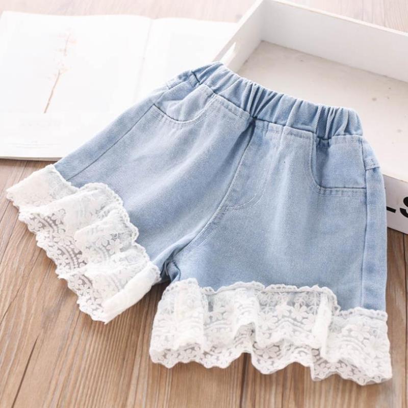 12M-6T Wholesale Children's denim shorts baby girls clothes lace stitching casual GIrls hot pants kids clothes jeans shorts L227, Blue (80-120)
12M-6T Wholesale Children's denim shorts baby girls clothes lace stitching casual GIrls hot pants kids clothes jeans shorts L227, Blue (80-120)
