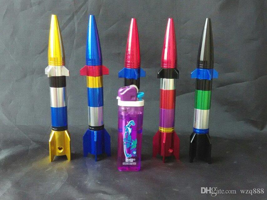Metal rocket Wholesale Glass bongs Oil Burner Glass Water Pipes Oil Rigs Smoking Free
Metal rocket Wholesale Glass bongs Oil Burner Glass Water Pipes Oil Rigs Smoking Free