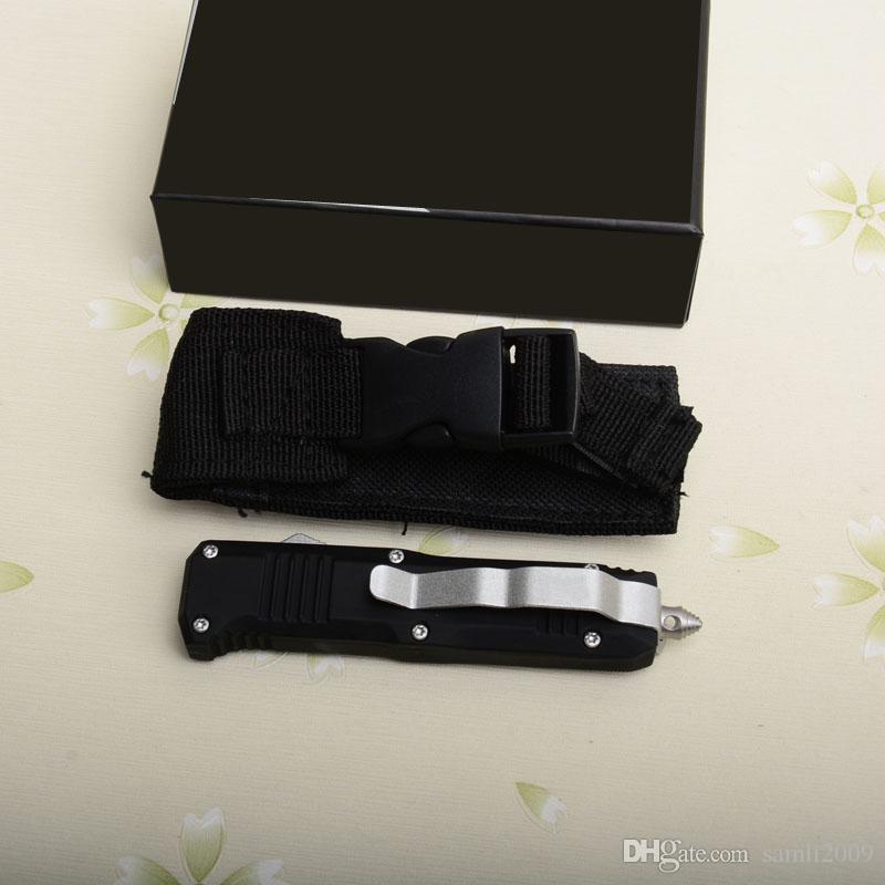 BM C07 HK mini D/A AUTO knives 440 stainless steel blade Pocket knife with nylon sheath and retail box A07 616 A161
BM C07 HK mini D/A AUTO knives 440 stainless steel blade Pocket knife with nylon sheath and retail box A07 616 A161