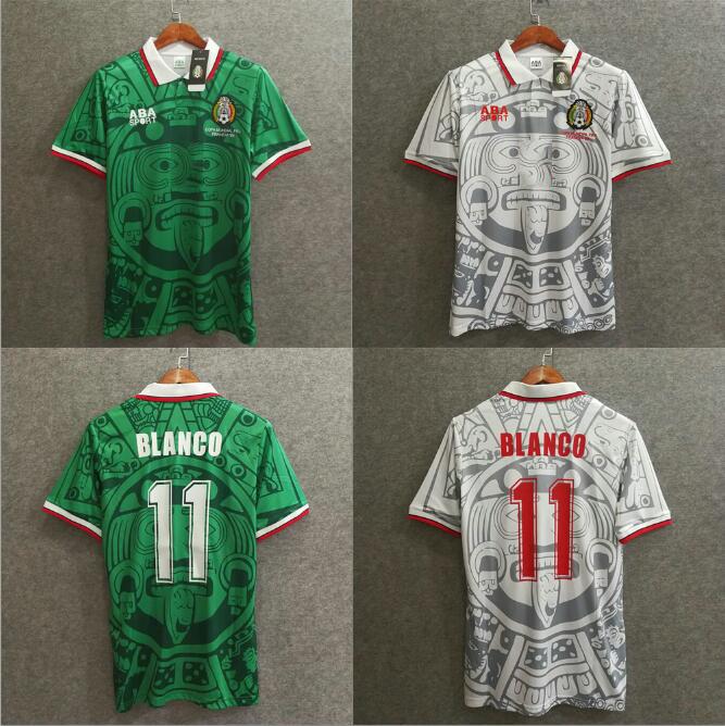 Top 1998 Mexico Retro Jerseys Classic Vintage Soccer jersey Home Green HERNANDEZ BLANCO 98 football shirt camisa de futebol, White
Top 1998 Mexico Retro Jerseys Classic Vintage Soccer jersey Home Green HERNANDEZ BLANCO 98 football shirt camisa de futebol, White