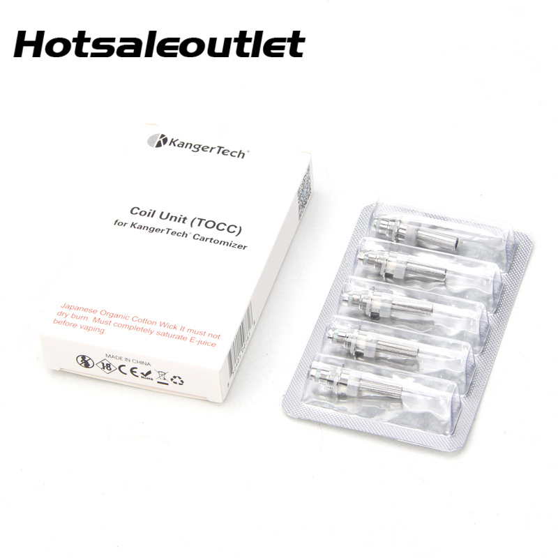 100% Original Kanger T3S Coil (TOCC) Coil head Japanese Organic Cotton Wick T3S TOCC Coil Head for Kanger T3S MT3S atomizer
100% Original Kanger T3S Coil (TOCC) Coil head Japanese Organic Cotton Wick T3S TOCC Coil Head for Kanger T3S MT3S atomizer