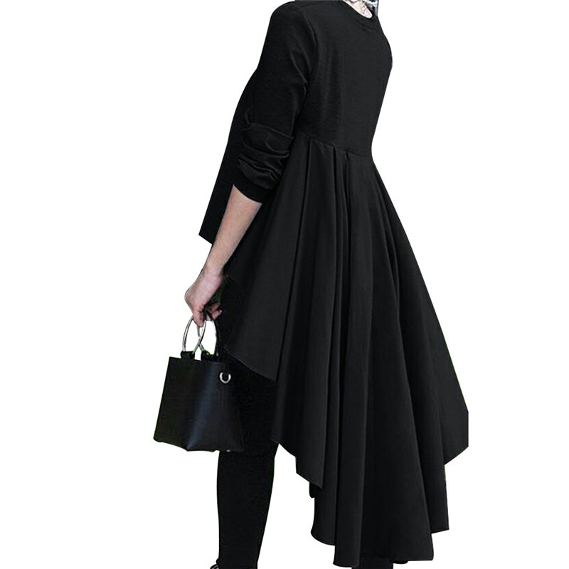 2020 Womens Tops and Blouses Frill Asymmetrical Hem Long Shirt Top Vintage Blouse Ladies Tunic Tops Elegant Loose Clothing, As photo shows
2020 Womens Tops and Blouses Frill Asymmetrical Hem Long Shirt Top Vintage Blouse Ladies Tunic Tops Elegant Loose Clothing, As photo shows