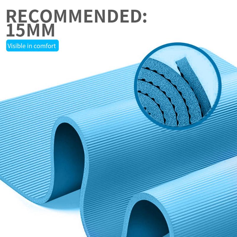 Small Yoga Mats 15MM Thick NBR Comfort Foam Yoga Mat for Exercise and Pilates rug Anti-Skid Women Sports Fitness Mat, Black
Small Yoga Mats 15MM Thick NBR Comfort Foam Yoga Mat for Exercise and Pilates rug Anti-Skid Women Sports Fitness Mat, Black