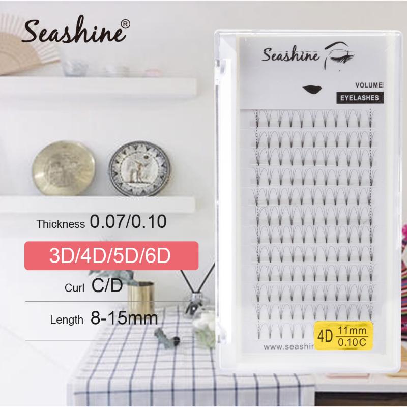 Seashine 3D 4D 5D 6D False Lashes Premade Russian Volume Fans Individual Faux Mink Pre made Volume Fans Eyelash Extensions
Seashine 3D 4D 5D 6D False Lashes Premade Russian Volume Fans Individual Faux Mink Pre made Volume Fans Eyelash Extensions
