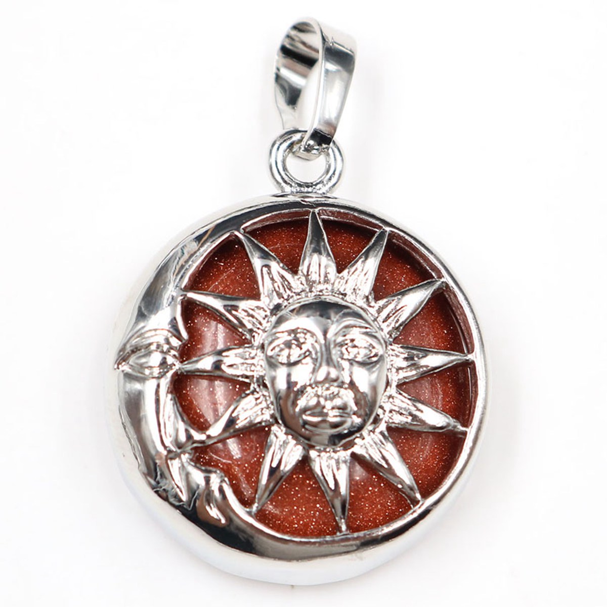Sun Pendant Men and women Charm Fashion Necklace Valentine's Day Birthday Gift