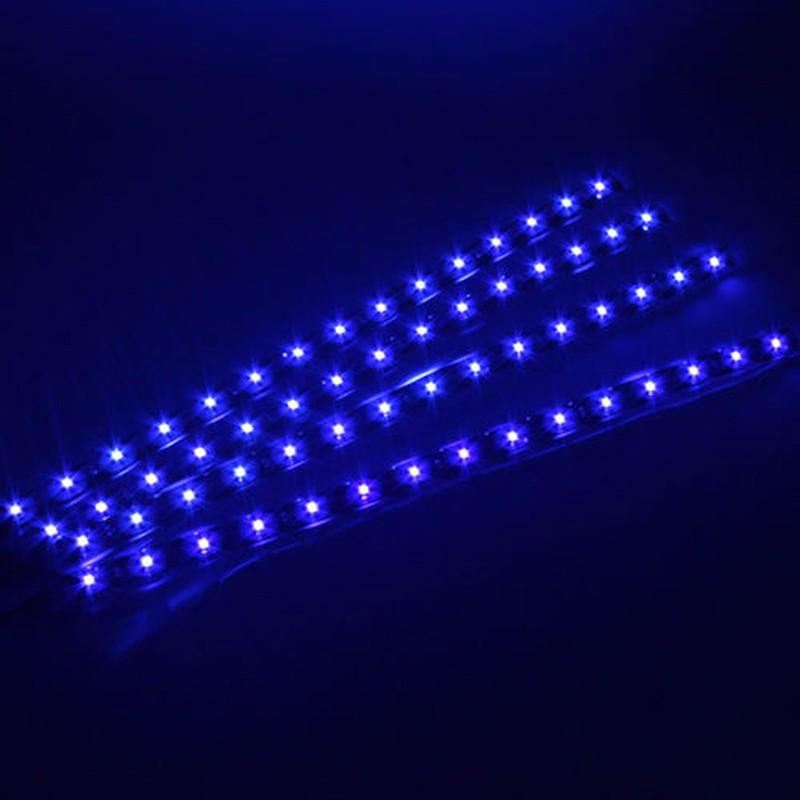 15 30cm Car LED Flexible Strips Light Bulbs Waterproof Strip Lamp Vehicle Truck Motorcycle Auto Decor Lights 12V