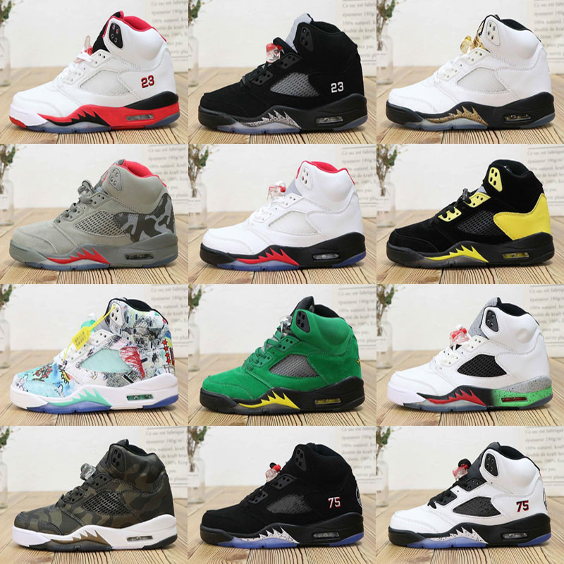 newest jumpman 5 wings 75 paris camo premium heiress metallic field mens retro basketball shoes most popular 5s sneakers shoes size 4047, As photo 2
newest jumpman 5 wings 75 paris camo premium heiress metallic field mens retro basketball shoes most popular 5s sneakers shoes size 4047, As photo 2