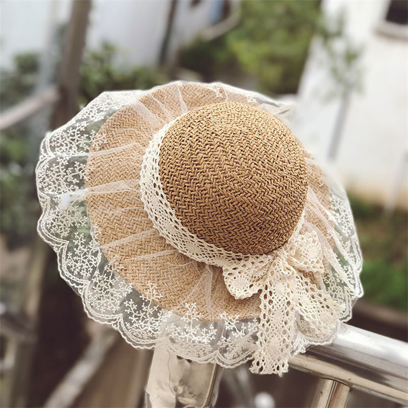 Girl baby sun straw hat princess cute summer sunshade hats child lace bow fashion UV sun visor beach caps 3-8 Old casual
Girl baby sun straw hat princess cute summer sunshade hats child lace bow fashion UV sun visor beach caps 3-8 Old casual