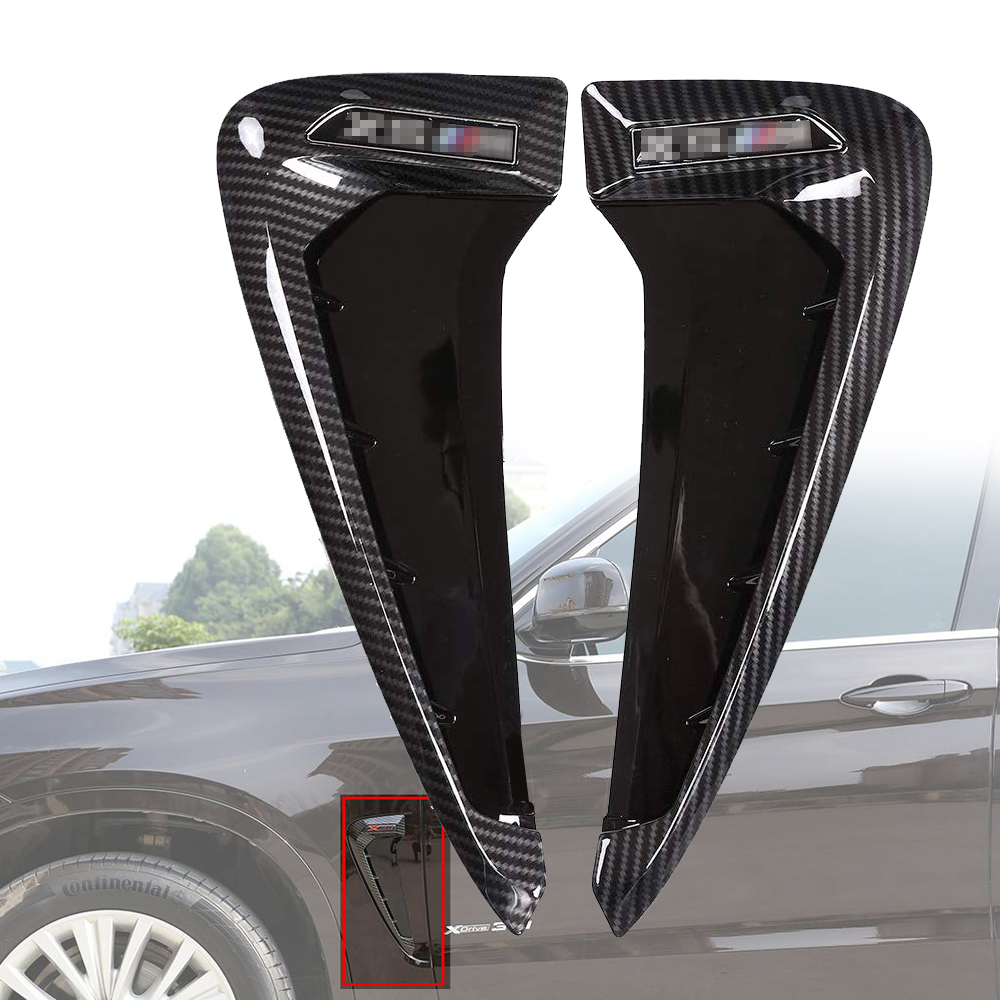 Car Side Fender Air Vent Decal Decoration sticker Cover Trim For BMW X5 F15 X5M F85 2014-2018 Auto Styling
Car Side Fender Air Vent Decal Decoration sticker Cover Trim For BMW X5 F15 X5M F85 2014-2018 Auto Styling