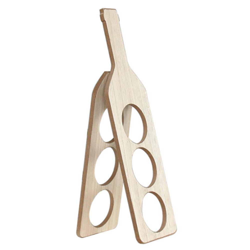 GVCD Creative Wood Wine Rack, Foldable 3-Layer Wine Bottle Holder, Solid Wood Rack Decoration
GVCD Creative Wood Wine Rack, Foldable 3-Layer Wine Bottle Holder, Solid Wood Rack Decoration