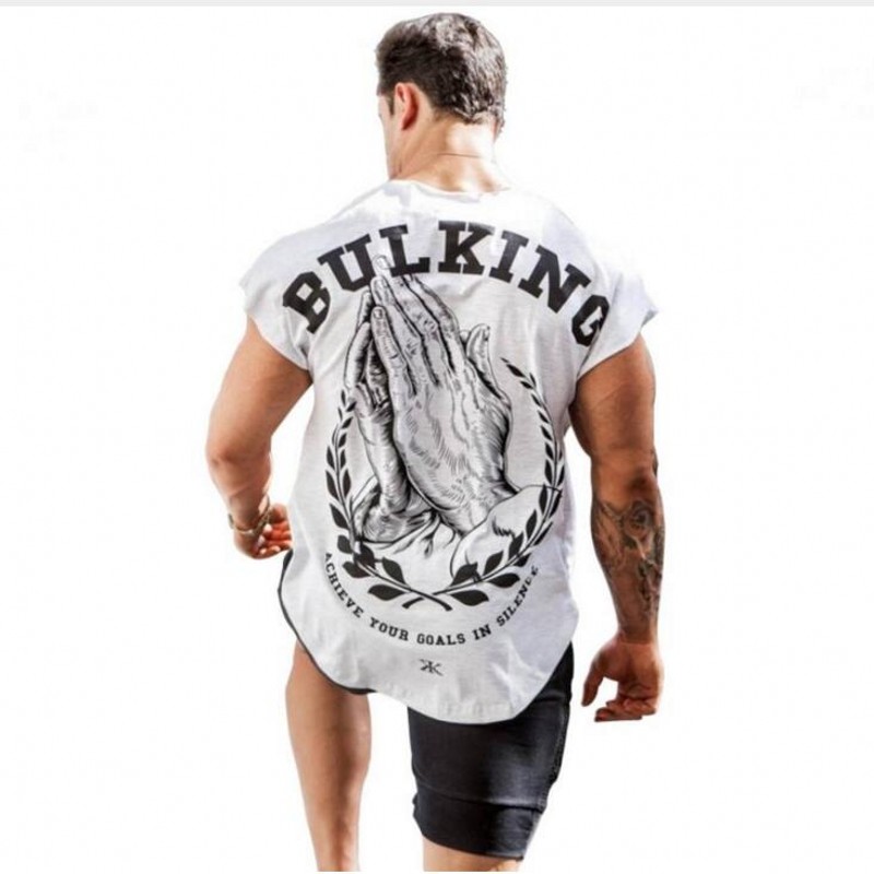 QNPQYX Summer Men Tees Curved Hem Bodybuilding t shirt Casual Print Sports Stringers Clothing, A3
QNPQYX Summer Men Tees Curved Hem Bodybuilding t shirt Casual Print Sports Stringers Clothing, A3