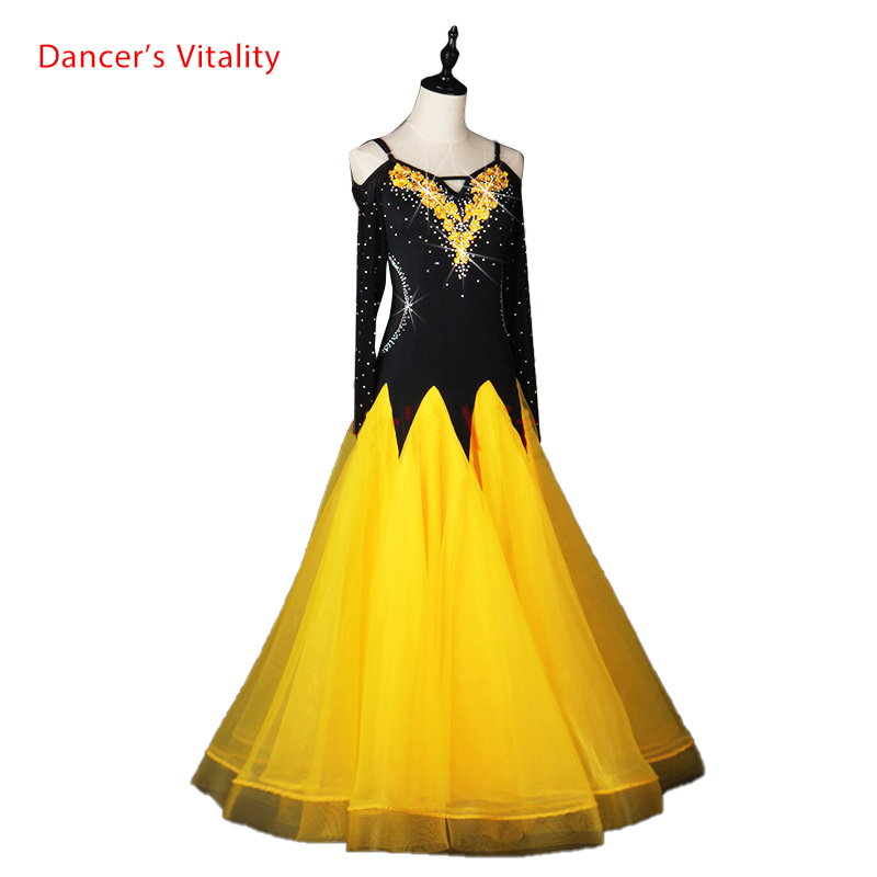 Girls ballroom dance dress Women ballroom dancing clothing sexy spandex stones dance dress for wear S-6XL, Black vs white
Girls ballroom dance dress Women ballroom dancing clothing sexy spandex stones dance dress for wear S-6XL, Black vs white