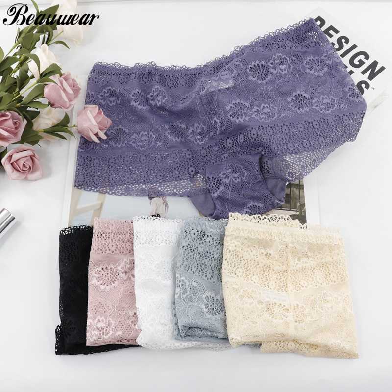 Beauwear 2 Pieces/Pack Mid-Rise Panties Women Underwear Big Size Brand Sexy Lace Lingerie Breathable Plue Size Female Briefs, P01-pink
Beauwear 2 Pieces/Pack Mid-Rise Panties Women Underwear Big Size Brand Sexy Lace Lingerie Breathable Plue Size Female Briefs, P01-pink