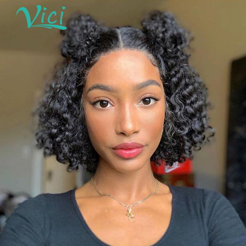 360 Lace Frontal Wig Transparent Lace Curly Human Hair Wig Pixie Cut Short Bob Wigs Preplucked For Women, As pic
360 Lace Frontal Wig Transparent Lace Curly Human Hair Wig Pixie Cut Short Bob Wigs Preplucked For Women, As pic
