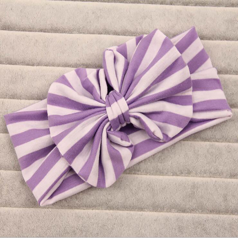 Hot Sale Cotton Stripe Baby Bow Headband Girl Cute Knotted Hairband Elastic Hair Bow Children Fashion Headwrap, Purple
Hot Sale Cotton Stripe Baby Bow Headband Girl Cute Knotted Hairband Elastic Hair Bow Children Fashion Headwrap, Purple