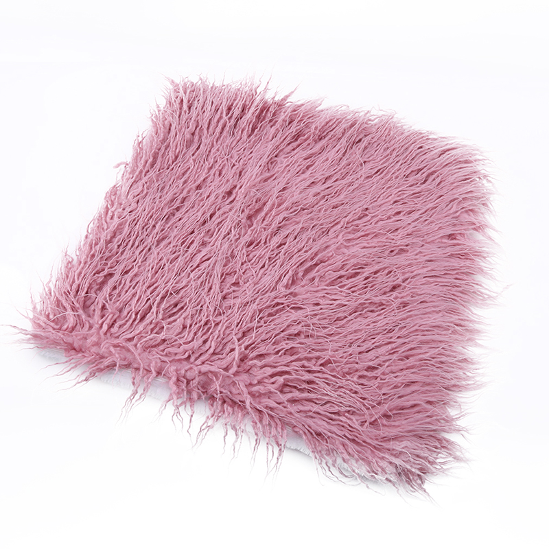 Cushion/Decorative Pillow Fashion Plush Furry Pink Cushion Cover Super Soft Decorative Pillowcase Home Bed Sofa Decoration Supplies Textile