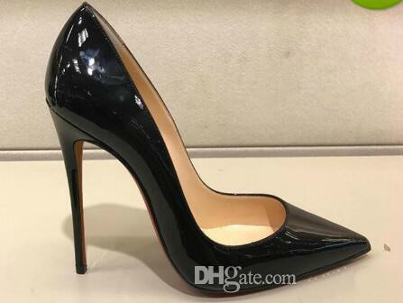 Top Quality Women Shoes Red Bottoms High Heels Sexy Pointed Toe Red Sole 8cm 10cm 12cm Pumps Come With Logo Dust Bags Wedding Shoes, Black
Top Quality Women Shoes Red Bottoms High Heels Sexy Pointed Toe Red Sole 8cm 10cm 12cm Pumps Come With Logo Dust Bags Wedding Shoes, Black
