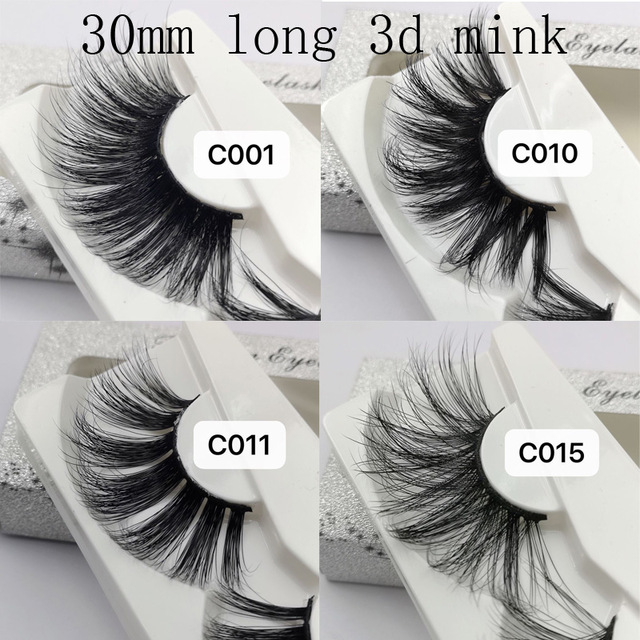 2019 NEW 30mm 3D Mink Eyelashes 16 Style False Eyelashes Big Dramatic Volumn 5d Mink Lashes Makeup Thick Fake Eyelash
2019 NEW 30mm 3D Mink Eyelashes 16 Style False Eyelashes Big Dramatic Volumn 5d Mink Lashes Makeup Thick Fake Eyelash