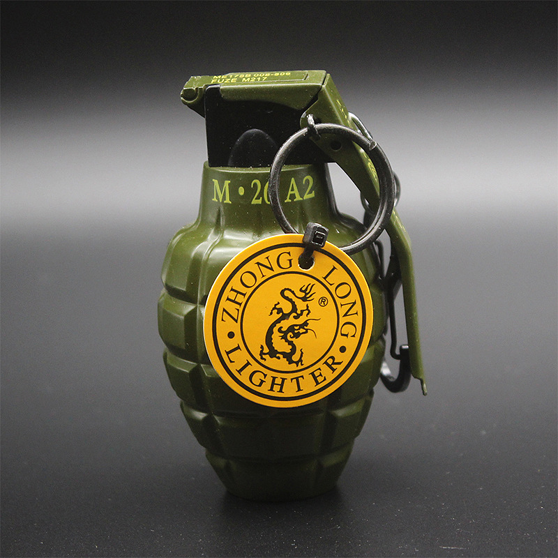 New Arrival Creative Military Lighters Hand Frag Metal Torch Gas Inflatable Windproof Lighters Big Size Outside Tools Drop Shipping
New Arrival Creative Military Lighters Hand Frag Metal Torch Gas Inflatable Windproof Lighters Big Size Outside Tools Drop Shipping