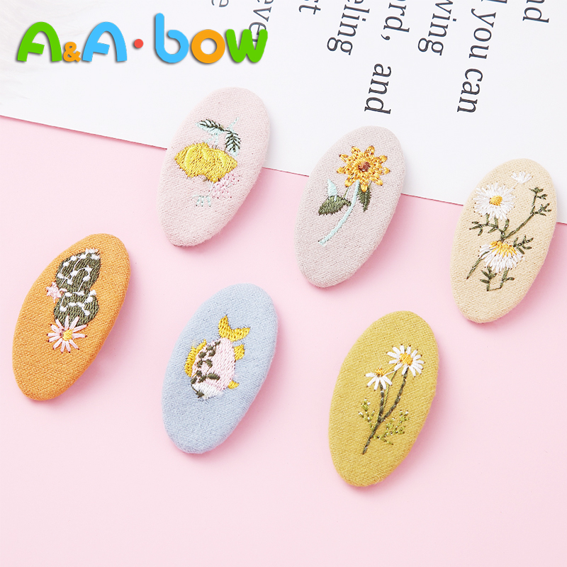 1pcs Cute Hairpins Cloth Snap Hair Clip for Girls Floral Embroidery Hair Pins BB Clip Candy Color Kids Barrettes Accessorie, A2nsnsfb-9753-1
1pcs Cute Hairpins Cloth Snap Hair Clip for Girls Floral Embroidery Hair Pins BB Clip Candy Color Kids Barrettes Accessorie, A2nsnsfb-9753-1