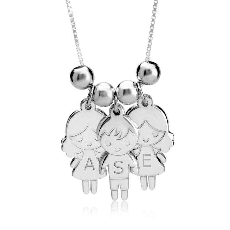 XiaoJing 925 sterling silver custom engraved kids letter Necklaces children necklace&pendant women jewelry gift for Mother 2020
XiaoJing 925 sterling silver custom engraved kids letter Necklaces children necklace&pendant women jewelry gift for Mother 2020