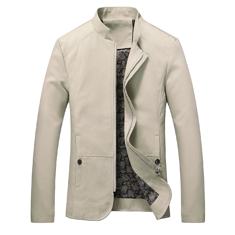 Plus Size 5xl Solid Colors Men Jacket Spring Autumn Casual Male Coat Slim Fit Casaco Masculino Veste Homme Chaqueta Hombre, Beige
Plus Size 5xl Solid Colors Men Jacket Spring Autumn Casual Male Coat Slim Fit Casaco Masculino Veste Homme Chaqueta Hombre, Beige