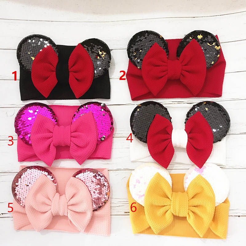 Cute Cartoon large hair bows baby headbands sequin girls designer headband Newborn designer headbands baby girl hair accessories A5434, Multi-color
Cute Cartoon large hair bows baby headbands sequin girls designer headband Newborn designer headbands baby girl hair accessories A5434, Multi-color