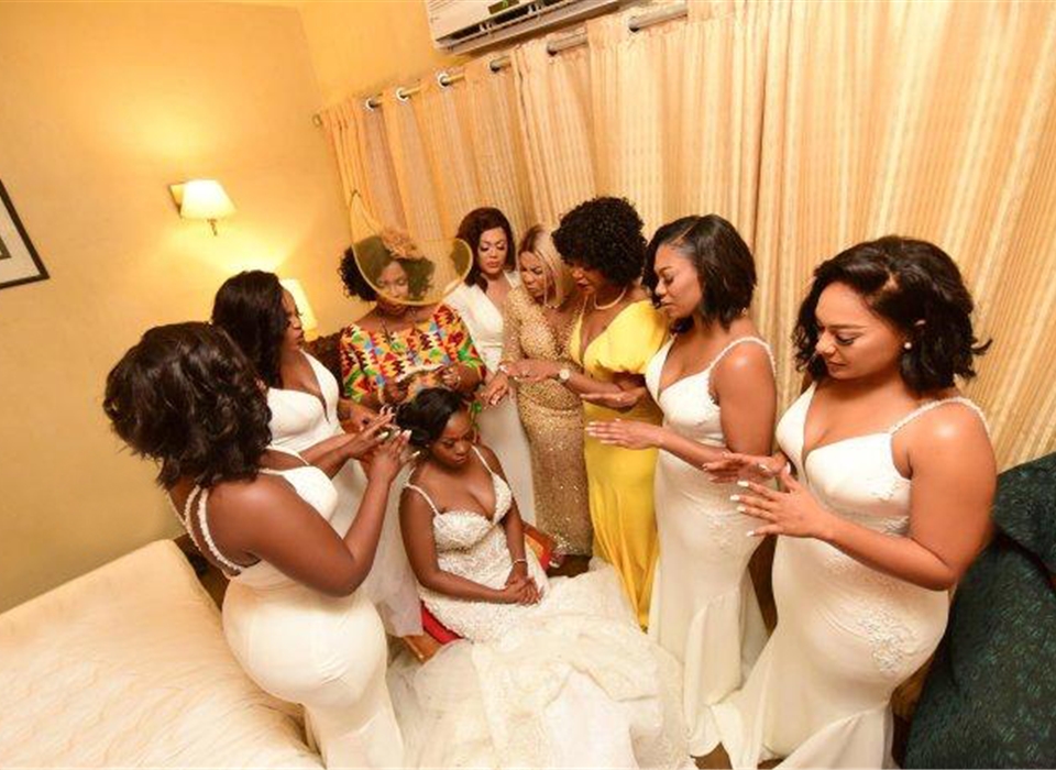 Plus Size African Mermaid Bridesmaid Dress V Neck Spaghetti Strap Wedding Guest Gown Cheap Long Prom Evenig Miad Of Honor Dresses BD8912