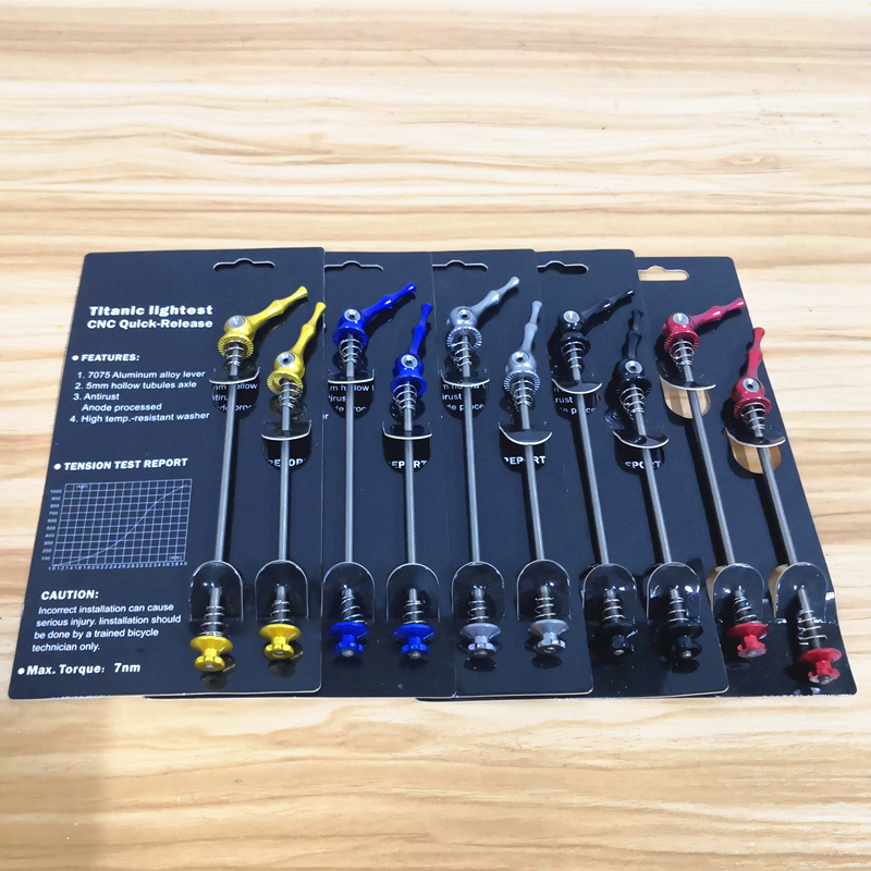 Mtb Road Bike Cycling Lever Skewers Titanium Alloy Quick Release Hub MTB Bike Cycling Lever Skewer Bicycle Wheel Hub Skewers
Mtb Road Bike Cycling Lever Skewers Titanium Alloy Quick Release Hub MTB Bike Cycling Lever Skewer Bicycle Wheel Hub Skewers