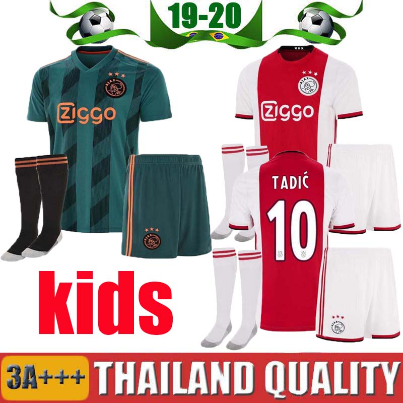 2019 2020 Mejor calidad Ajax kids Soccer Jersey 19 20 Ajax en casa Niños Camiseta de fútbol 2019 Personalizada # 10 KLAASSEN # 34 NOURI cami, Brown
2019 2020 Mejor calidad Ajax kids Soccer Jersey 19 20 Ajax en casa Niños Camiseta de fútbol 2019 Personalizada # 10 KLAASSEN # 34 NOURI cami, Brown